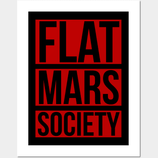 Flat Mars Society Posters and Art